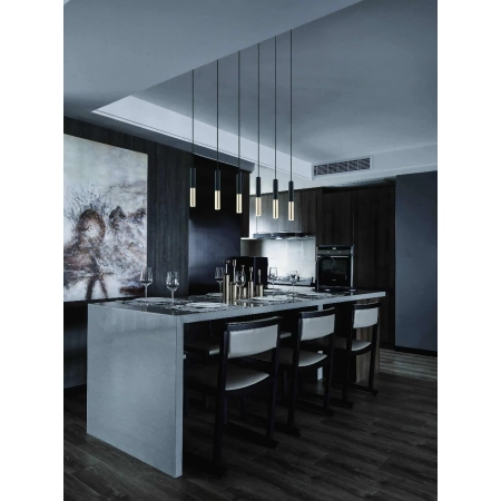 Zwis do szynoprzewodu 1-faz. Slimi nero S/rose gold track OR83118 - Open Design Highlights